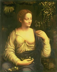 Flora, ok. 1520 (olej na płótnie przeniesiony z płyciny)